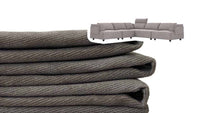 Mollia / FF-14: Middle Grey / Abnehmbare Bezüge