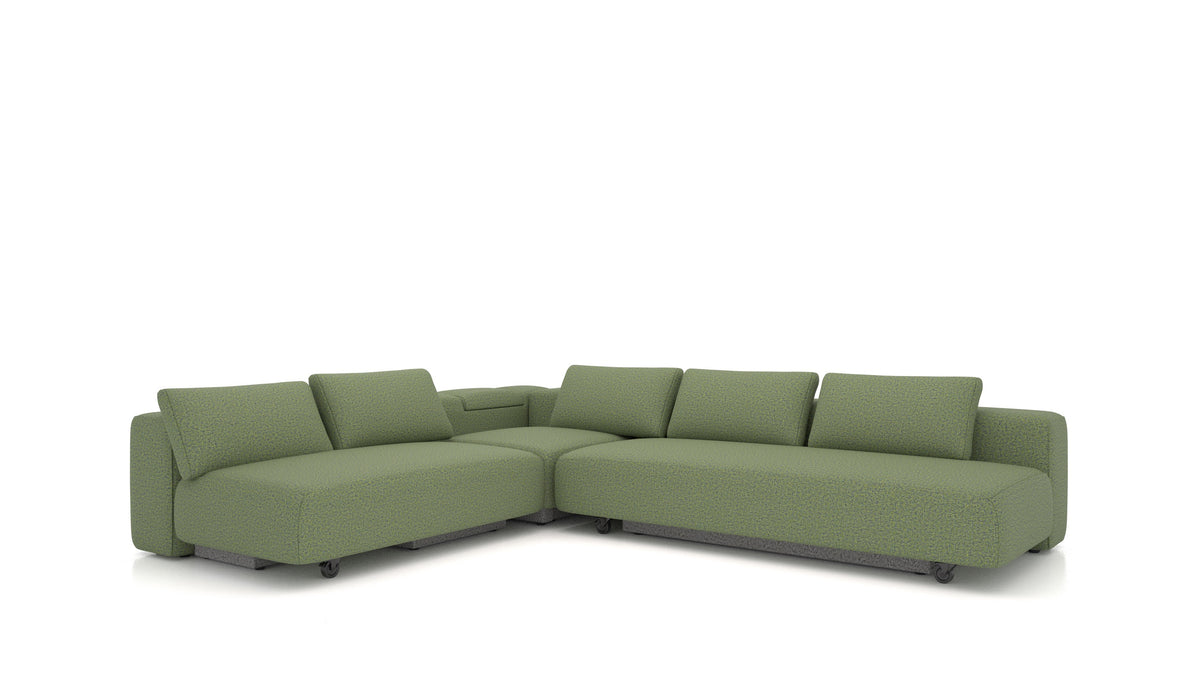 Bezüge für BonBon3 E+ Set, HG-34: Olive Green