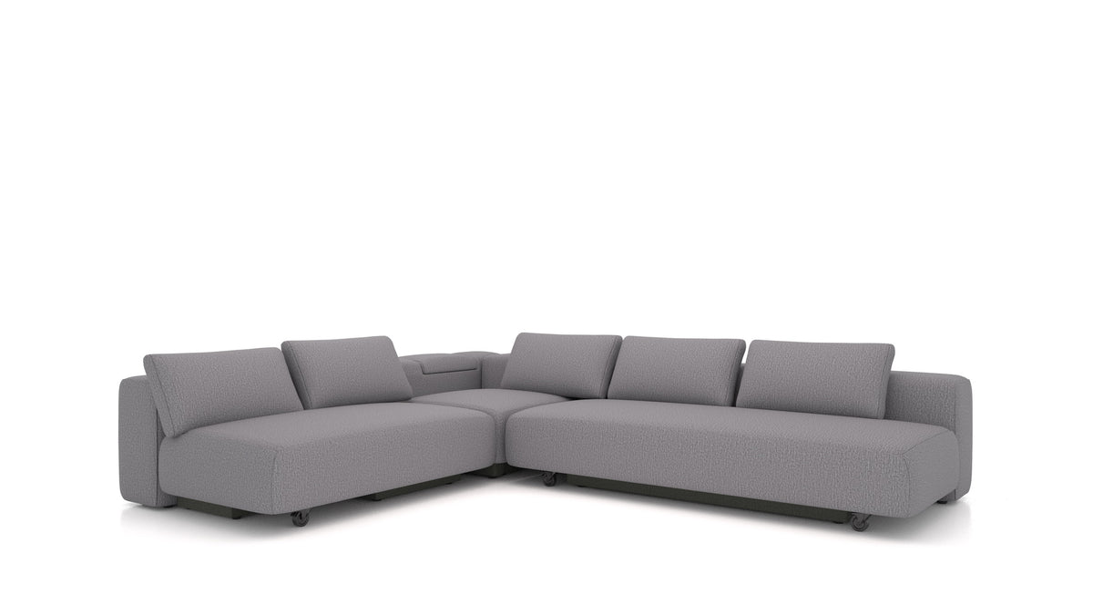 Bezüge für BonBon3 E+ Set, HM-95: Medium Grey