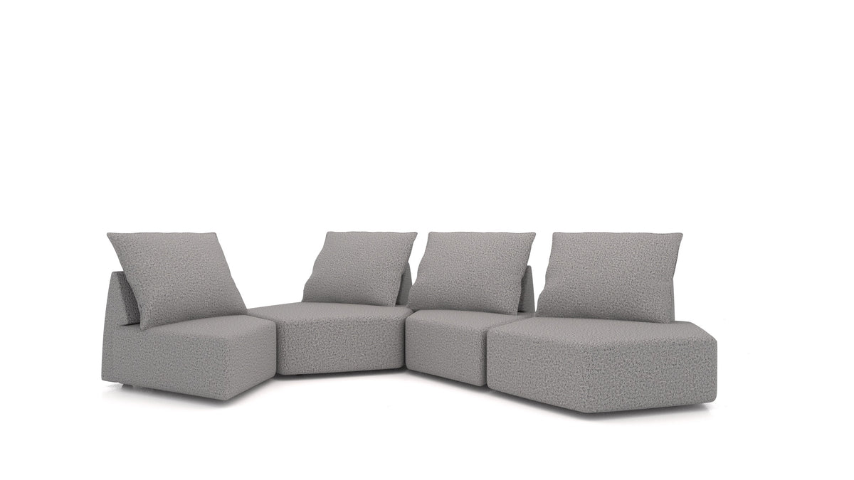 Bezüge für Matacao3 Archipelago Set, HG-92: Medium Grey